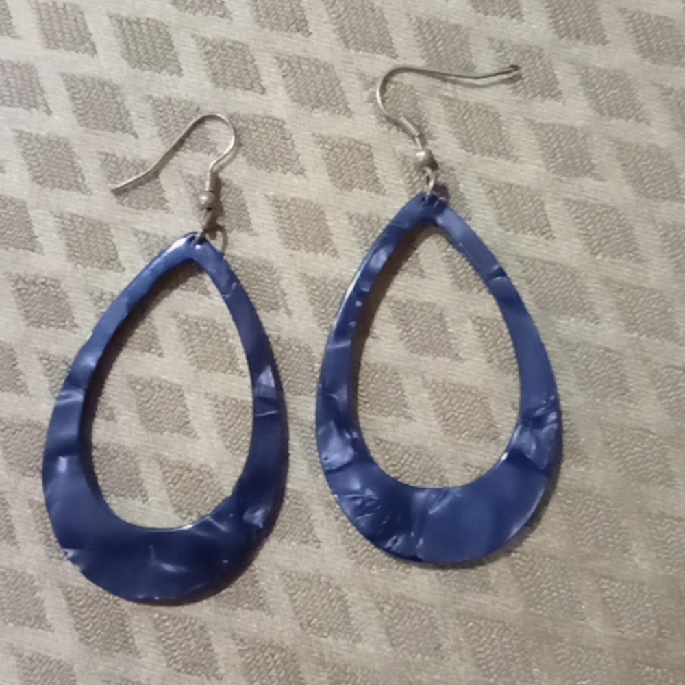 Grey earrings